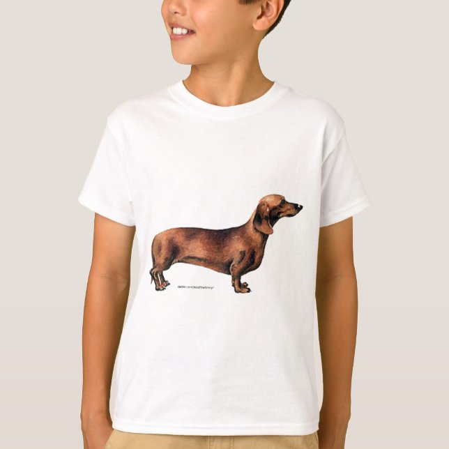 Camiseta Dachshund (Anverso)