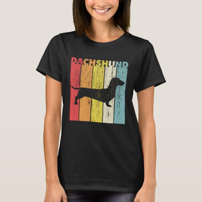 Camiseta Dachshund (Anverso)