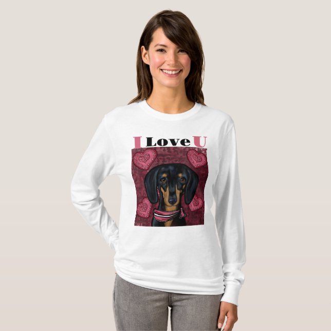CAMISETA DACHSHUND (Anverso completo)