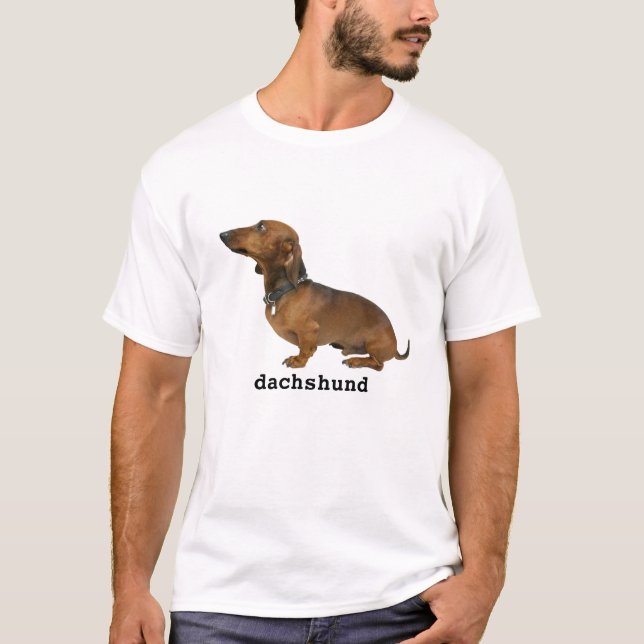 Camiseta dachshund (Anverso)