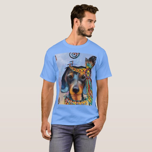 CAMISETA DACHSHUND   (Anverso completo)