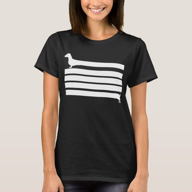 Camiseta Dachshund (Anverso)