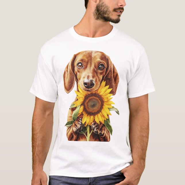 Camiseta Dachshund (Anverso)