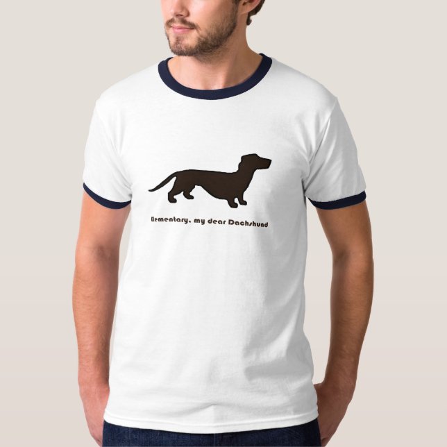 Camiseta Dachshund (Anverso)