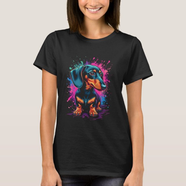 Camiseta Dachshund (Anverso)