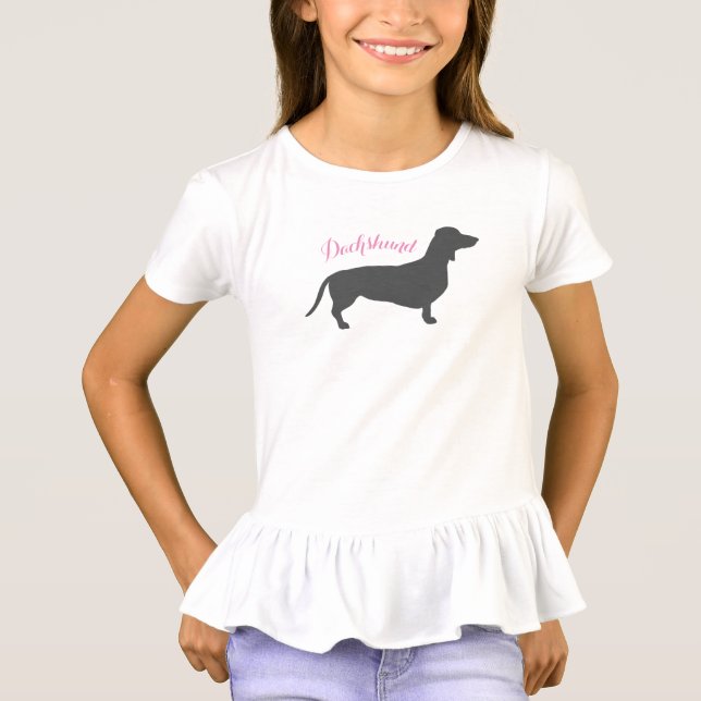 Camiseta Dachshund (Anverso)