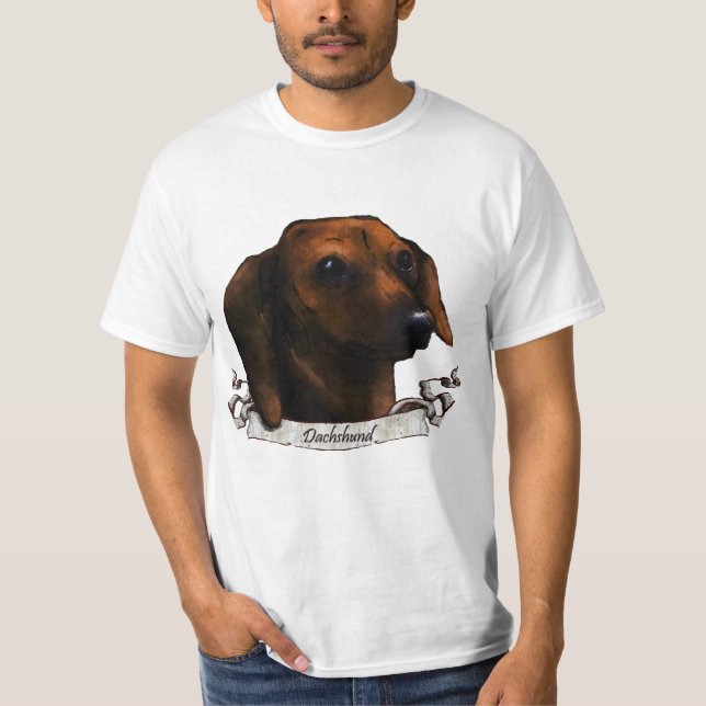 Camiseta Dachshund (Anverso)