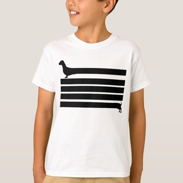 Camiseta Dachshund (Anverso)