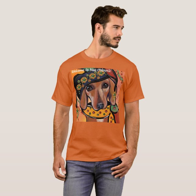 CAMISETA DACHSHUND     (Anverso completo)