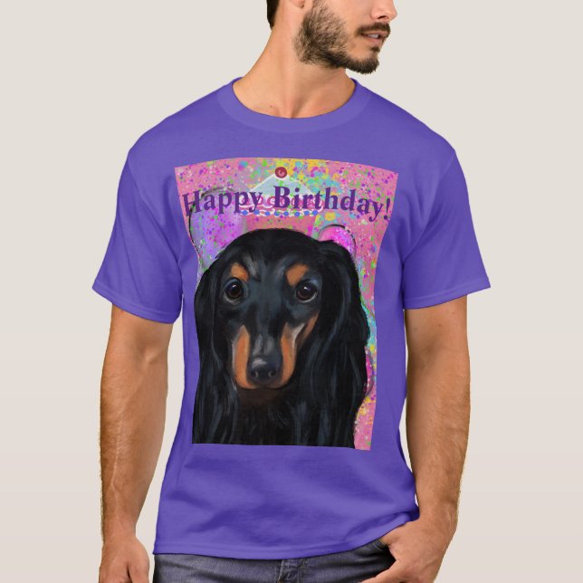 CAMISETA DACHSHUND      (Anverso)