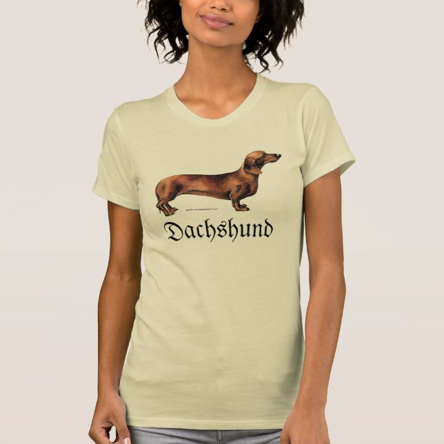 Camiseta Dachshund (Anverso)