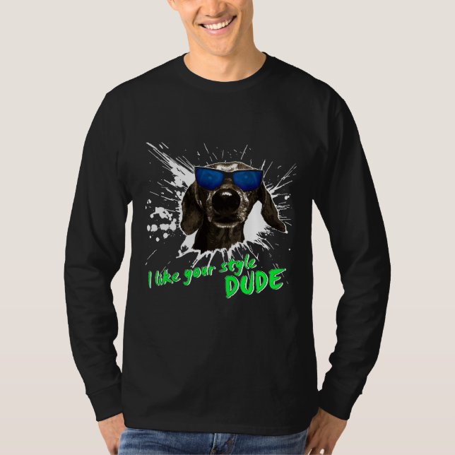 Camiseta Dachshund 331 (Anverso)