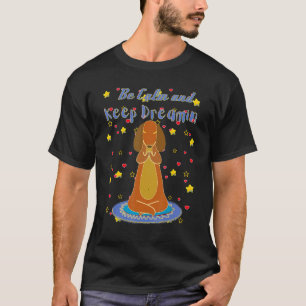 CAMISETA DACHSHUND ADORABLE PERRO SALCHICHA DIVERTIDO YOGA