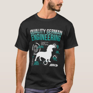 Camiseta Dachshund alemán sarcástico de Chiste de Perro Wei
