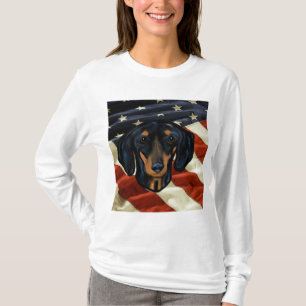 CAMISETA DACHSHUND ART