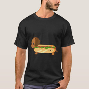 Camiseta Dachshund Banh Mi