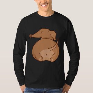 Camiseta Dachshund Butt Dueño de Perro Mascota Dachshund