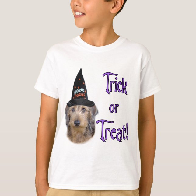 Camiseta Dachshund (cable) Trick (Anverso)