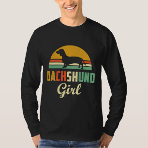 Camiseta Dachshund Chica Cute Wiener Perro Mamá Weiner Saus