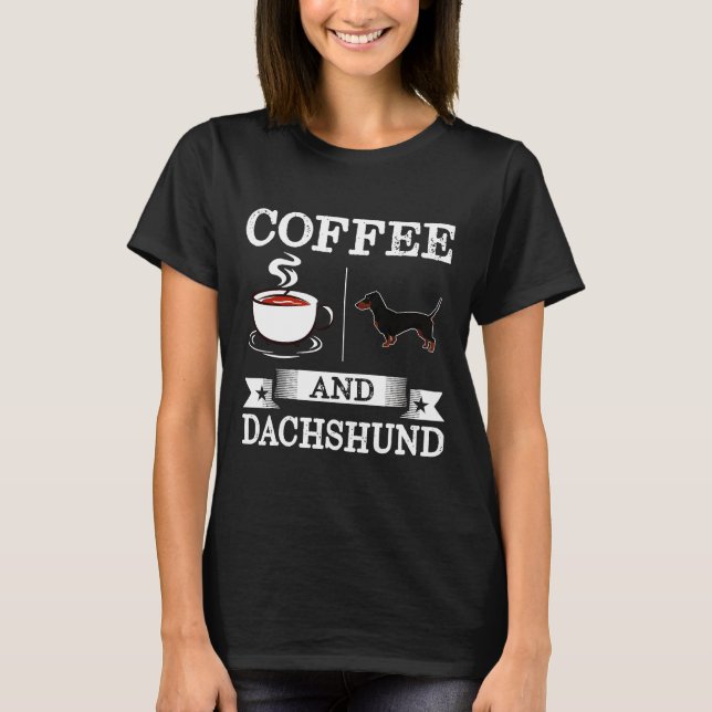 Camiseta Dachshund Cute Dog (Anverso)