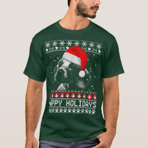 Camiseta Dachshund Cute Felices Fiestas Navidades Perro Lov