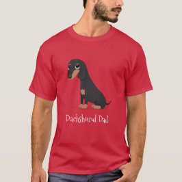Camiseta Dachshund Dad