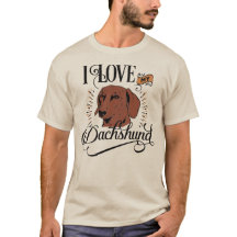 Dachshund Dad: Amo la luz de mi Dachshund