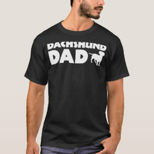 Camiseta Dachshund Dad Divertido Dueño De Dachshund