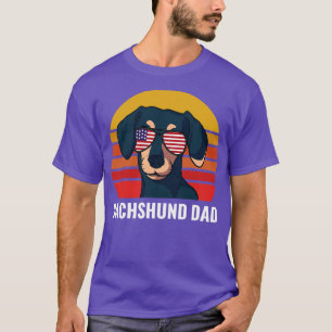 Camiseta Dachshund Dad Funny Weiner Dog