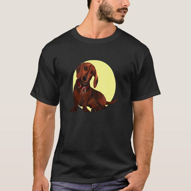 Camiseta Dachshund Dauchund (Anverso)