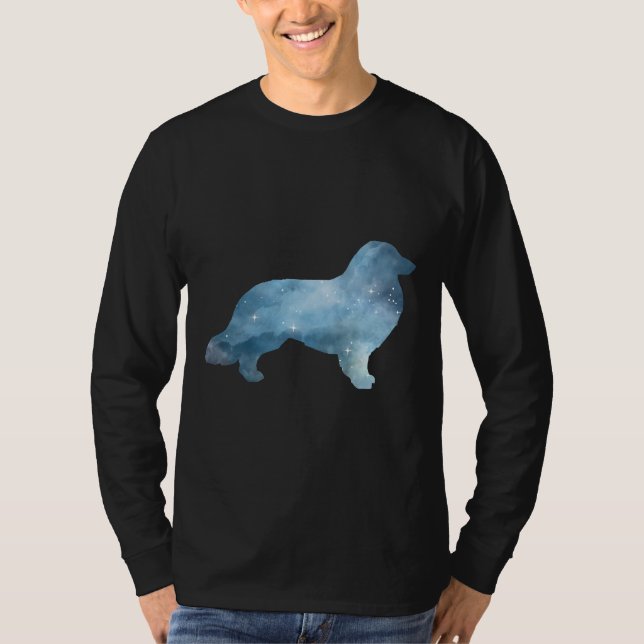 Camiseta Dachshund de cabello largo (Anverso)