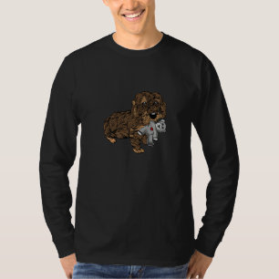Camiseta Dachshund de pelo de madera Dachshund C