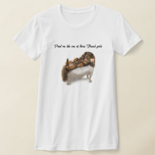 Camiseta Dachshund de pelo largo 