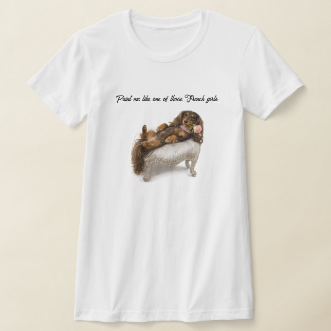 Camiseta Dachshund de pelo largo  (Distribución)