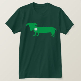 Camiseta Dachshund del día de St Patrick