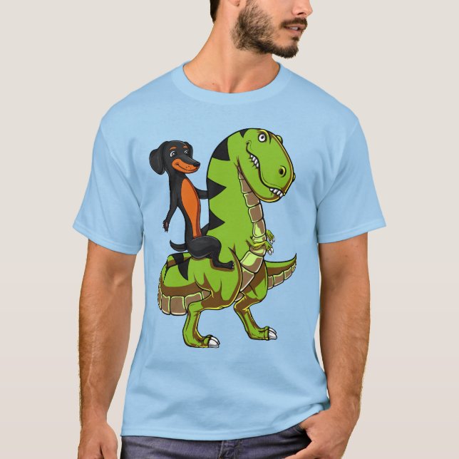 Camiseta Dachshund del perro de la salchicha de Frankfurt (Anverso)
