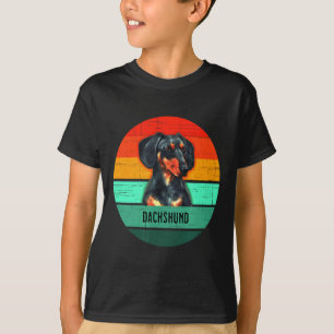 Camiseta Dachshund Devo Hombres Mujeres Niños