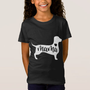 Camiseta Dachshund Día de la Madre Mama Dog Mom Paw Lover R