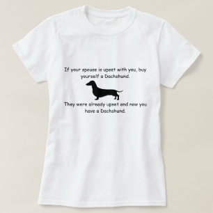 Camiseta Dachshund divertido 