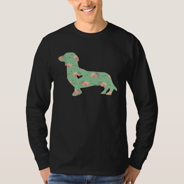 Camiseta Dachshund Dog  Boho Woodland Chic  for Women (Anverso)