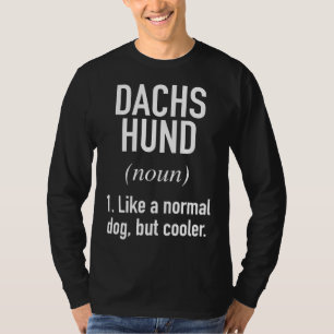 Camiseta Dachshund Dog Funny Dueño De Dachshund
