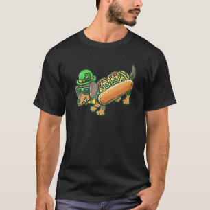 Camiseta Dachshund Dog Leprechau St Patrick Day Saint Paddy