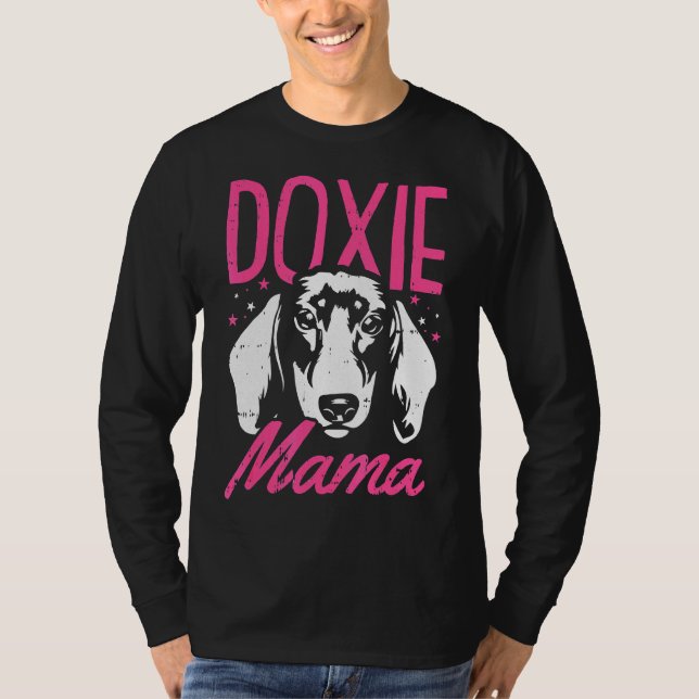 Camiseta Dachshund Dog Mascota Mom (Anverso)
