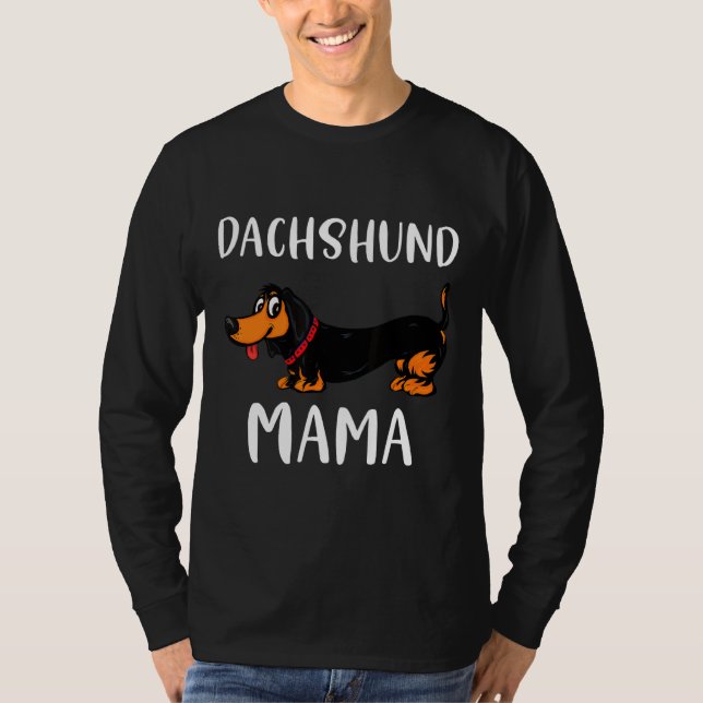 Camiseta Dachshund Dog Mom Doxie Mom (Anverso)