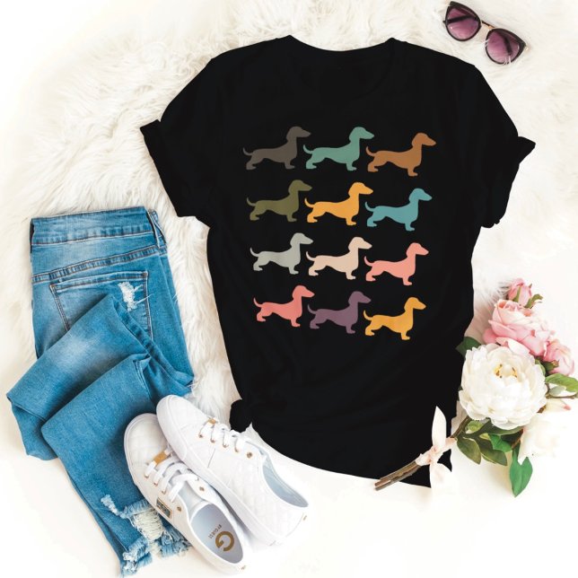 Camiseta Dachshund Dogs T-Shirt (Subido por el creador)