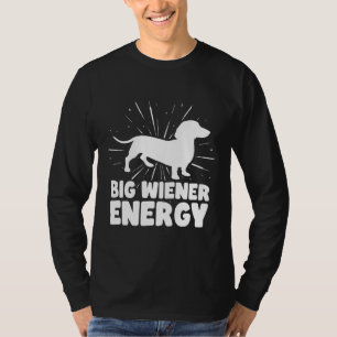 Camiseta Dachshund es divertida por la energía de los grand