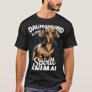 Camiseta Dachshund es mi animal espiritual