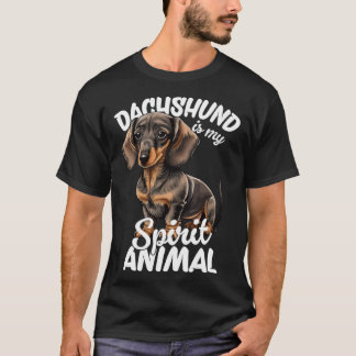 Camiseta Dachshund es mi animal espiritual 1