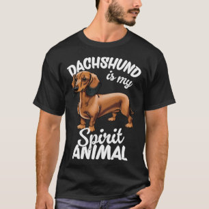 Camiseta Dachshund Es Mi Animal Espiritual 2