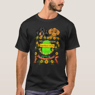 CAMISETA DACHSHUND FUNNY MASCOTA WIEND DOG PERFECT CHILE 1